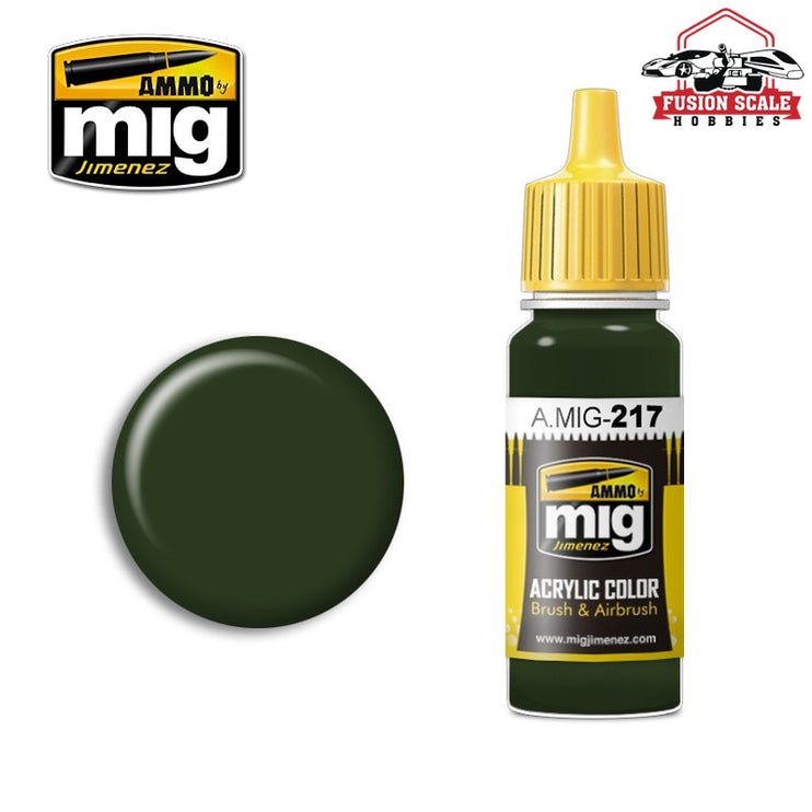 Ammo Mig Jimenez Green Slate (Rlm 02) - Fusion Scale Hobbies