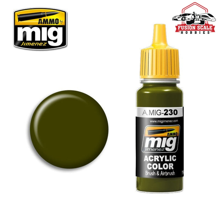 Ammo Mig Jimenez Rlm 82 Camo Green - Fusion Scale Hobbies