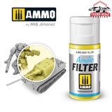 Ammo Mig Jimenez Acrylic Filter Yellow - Fusion Scale Hobbies