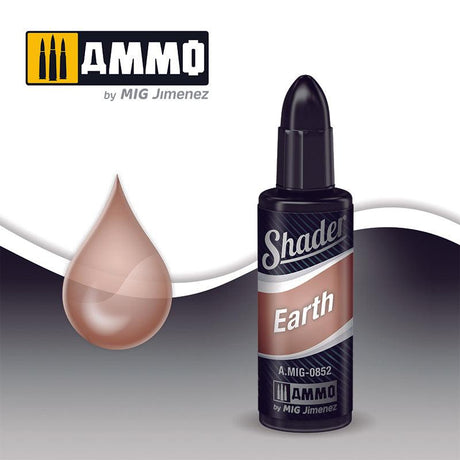Ammo by Mig Jimenez Earth Shader AMIG0852 - Fusion Scale Hobbies