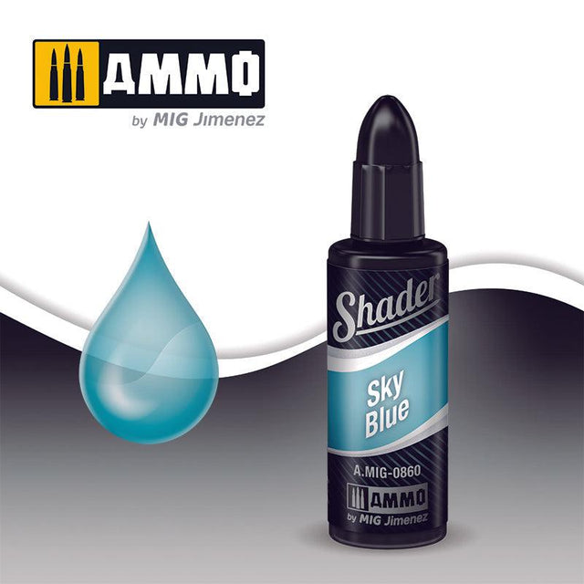 Ammo by Mig Jimenez Sky Blue Shader AMIG0860 - Fusion Scale Hobbies