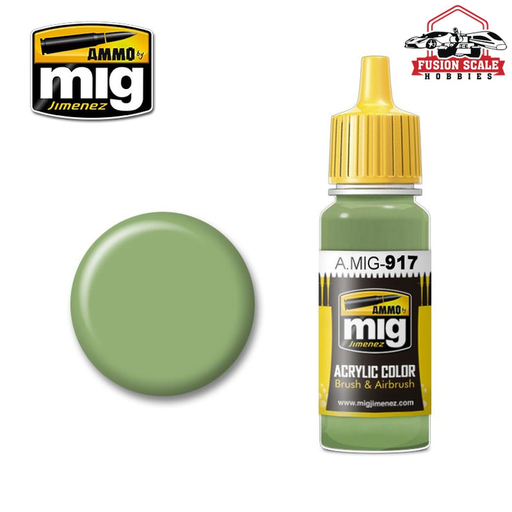 Ammo Mig Jimenez Light Green - Fusion Scale Hobbies