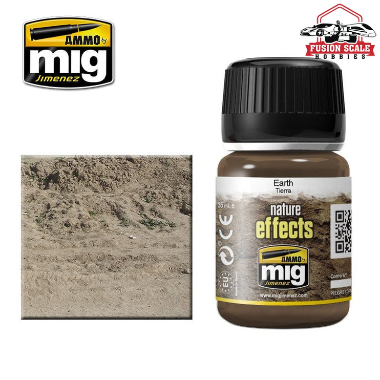 Ammo Mig Jimenez Enamel Effects Earth AMIG1403 - Fusion Scale Hobbies