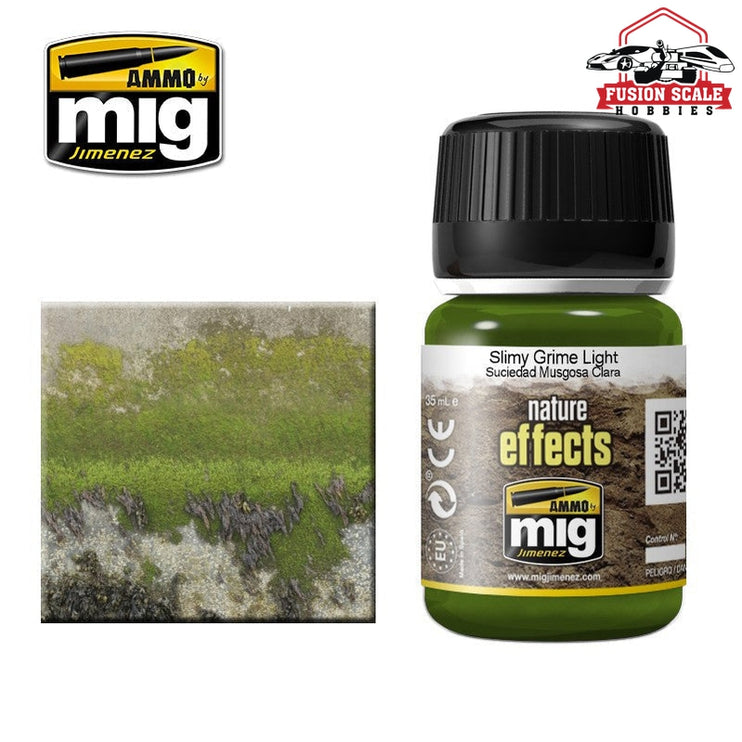 Ammo Mig Jimenez Enamel Effects Slimy Grime Light AMIG1411 - Fusion Scale Hobbies