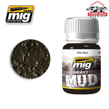 Ammo Mig Jimenez Enamel Heavy Mud Texture Wet Mud - Fusion Scale Hobbies