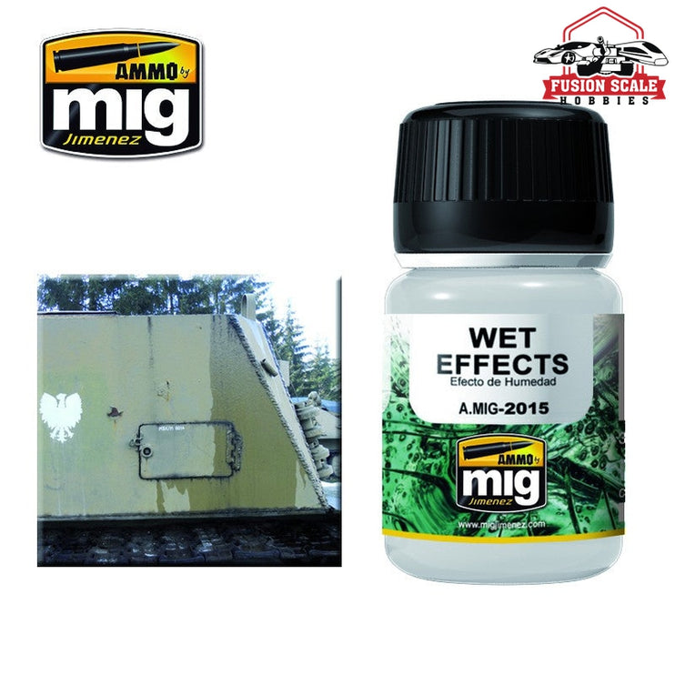 Ammo Mig Jimenez Wet Effects Fluid - Fusion Scale Hobbies