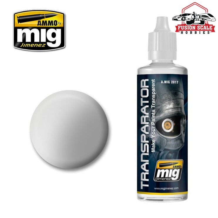 Ammo Mig Jimenez Acrylic Transparator 60ml AMIG2017 - Fusion Scale Hobbies