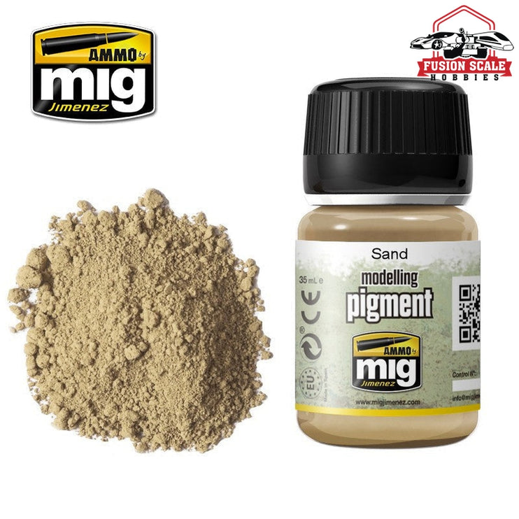 Ammo Mig Jimenez Pigment Sand - Fusion Scale Hobbies