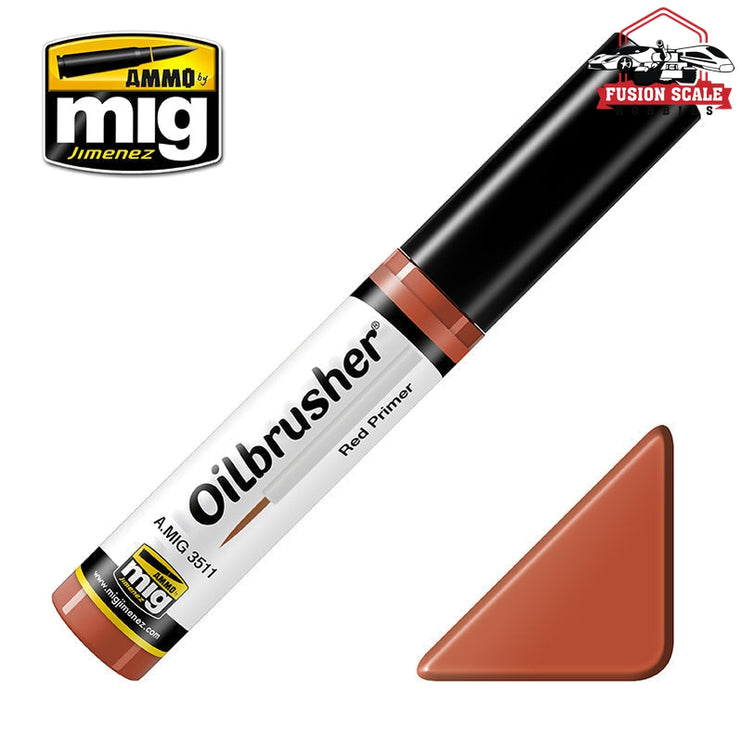 Ammo Mig Jimenez Oilbrusher Red Primer - Fusion Scale Hobbies