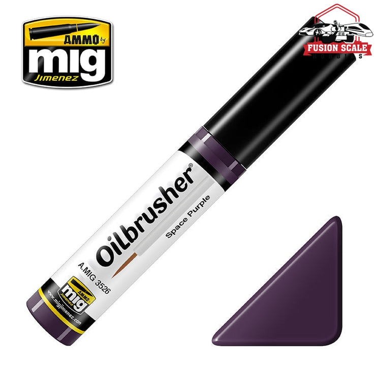 Ammo Mig Jimenez Oilbrusher Space Purple - Fusion Scale Hobbies