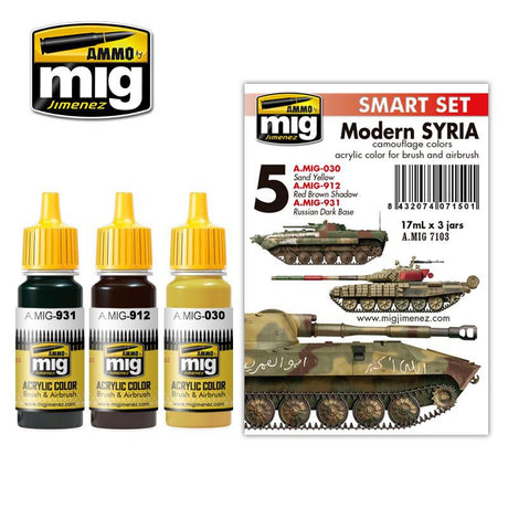 Ammo by Mig Modern Syrian Camouflage Set - Fusion Scale Hobbies