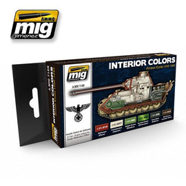 Ammo by Mig Interior Colors: German Tanks Set - Fusion Scale Hobbies
