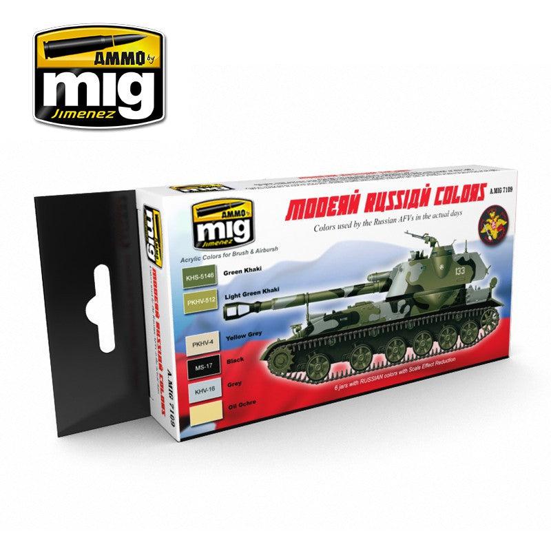 Ammo by Mig Modern Russian Camo Colors Set - Fusion Scale Hobbies