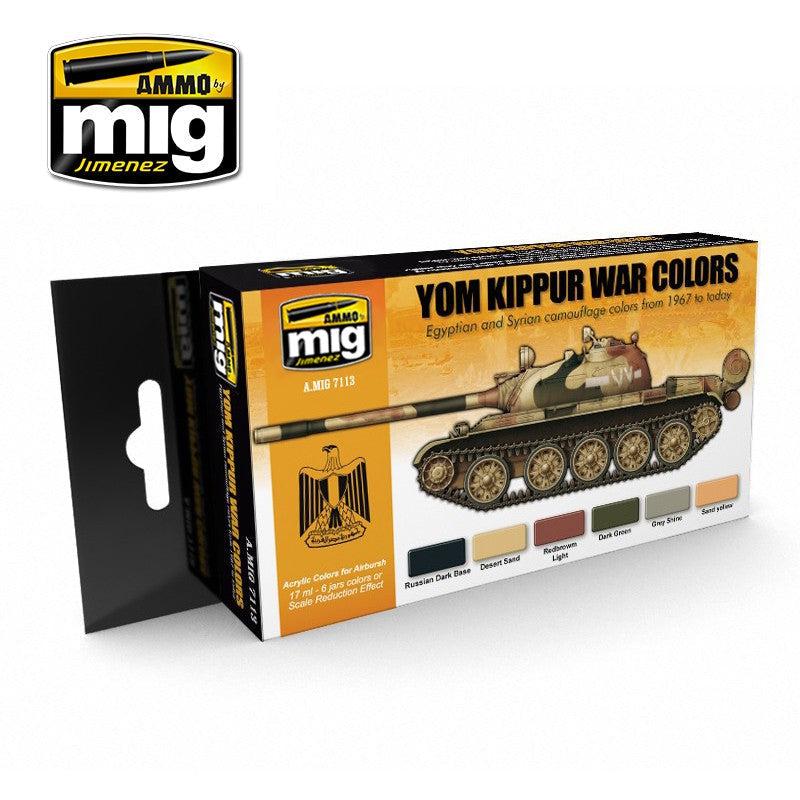 Ammo by Mig Yom Kippur War Colors Set - Fusion Scale Hobbies