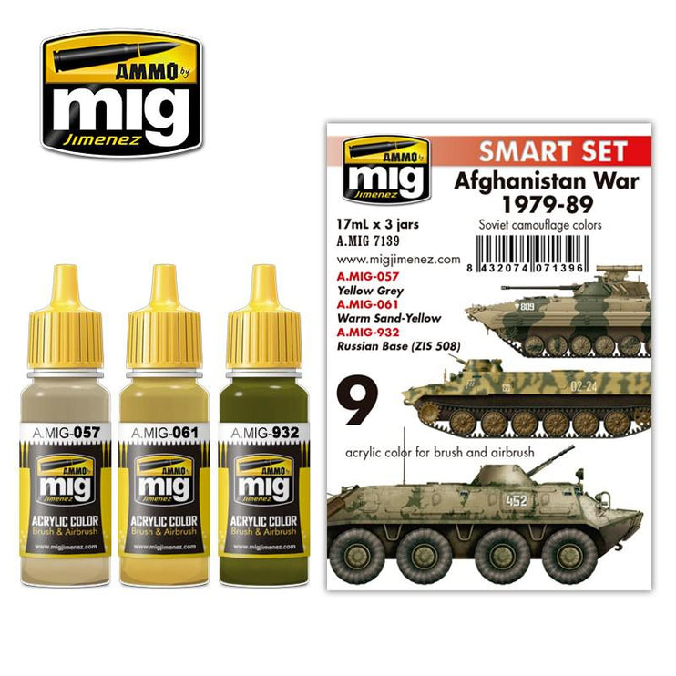 Ammo by Mig Afghanistan War  Set - Fusion Scale Hobbies