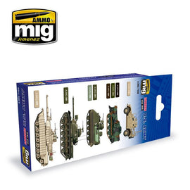 Ammo by Mig Modern Usa Army Colors Set - Fusion Scale Hobbies