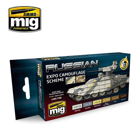 Ammo by Mig Russian Expo Camouflage Scheme Set - Fusion Scale Hobbies