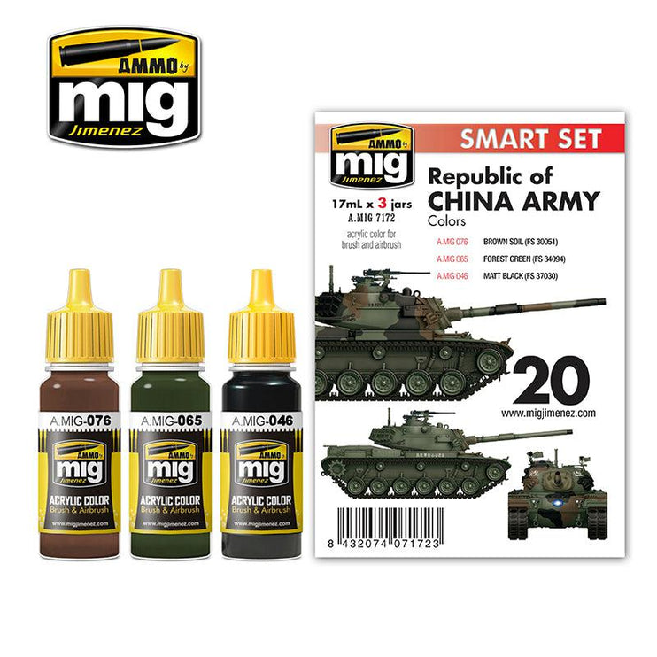 Ammo by Mig M48h Roca (Republic Of China Army) Set - Fusion Scale Hobbies