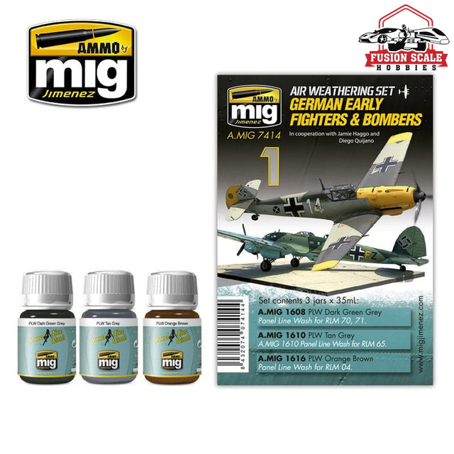 Ammo Mig Jimenez German Early Fighters And Bombers - Fusion Scale Hobbies
