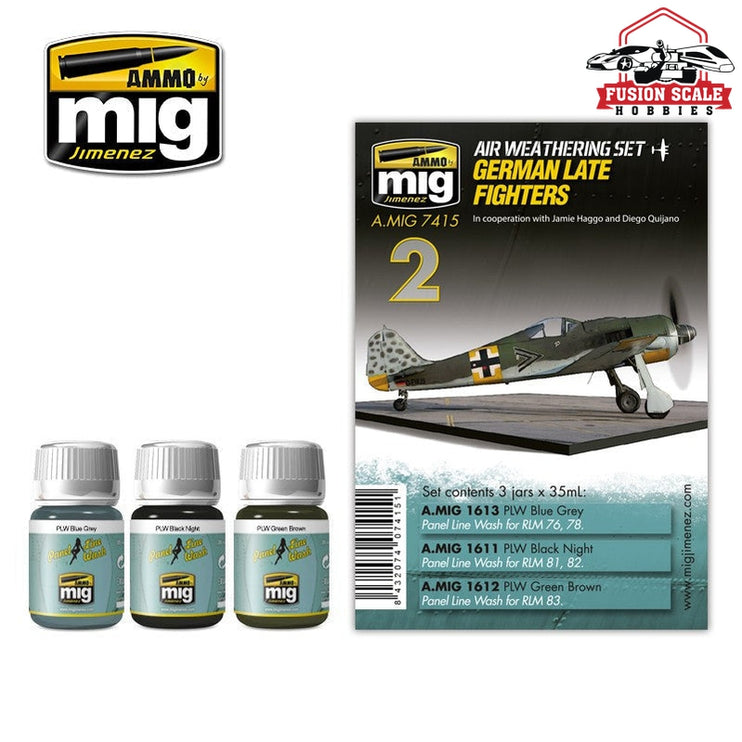 Ammo Mig Jimenez German Late Fighters - Fusion Scale Hobbies