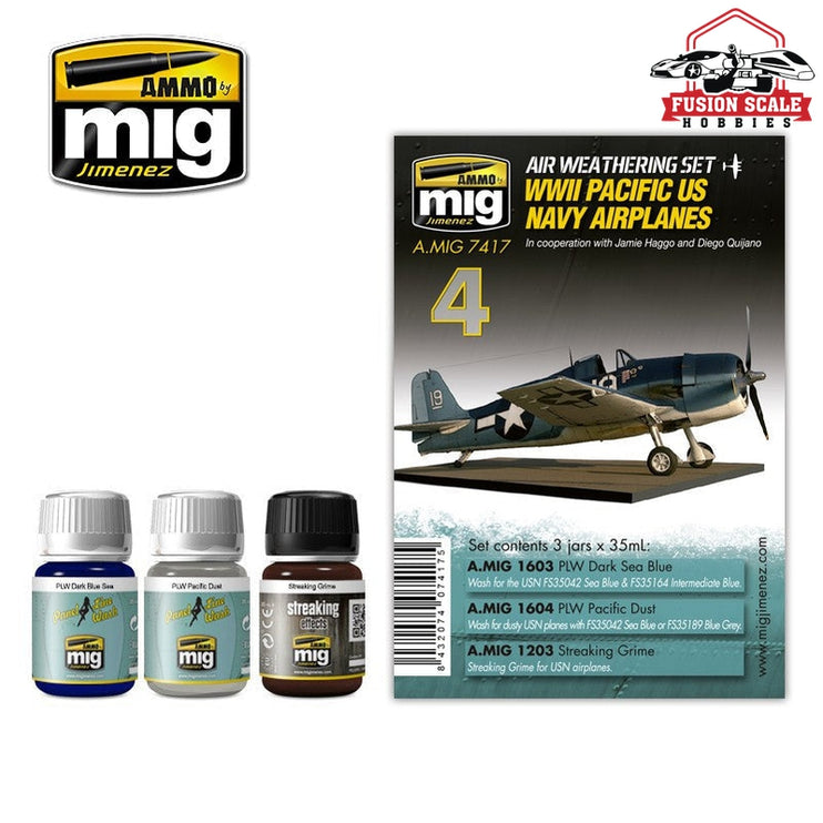 Ammo Mig Jimenez Ww Ii Pacific Us Navy Airplanes - Fusion Scale Hobbies