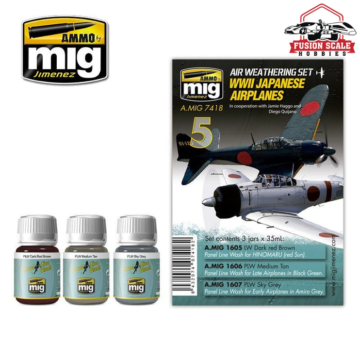 Ammo Mig Jimenez Ww Ii Japanese Airplanes - Fusion Scale Hobbies