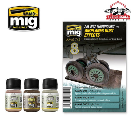 Ammo Mig Jimenez Airplanes Dust Effects - Fusion Scale Hobbies