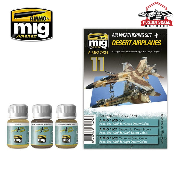 Ammo Mig Jimenez Desert Airplanes - Fusion Scale Hobbies