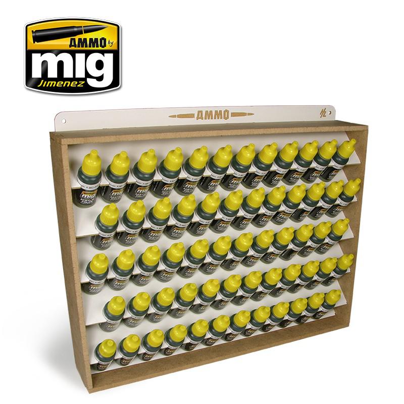 AMMO by MIG Storage System 17ml Bottle Organizer AMIG8005 - Fusion Scale Hobbies