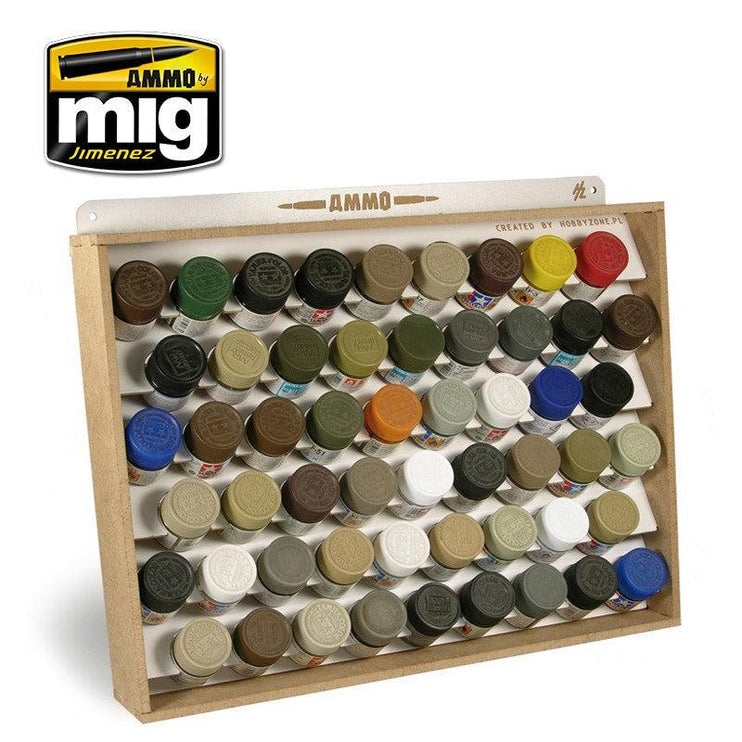 AMMO by MIG Storage System Tamiya/Mr. Hobby Bottle Organizer AMIG8014 - Fusion Scale Hobbies