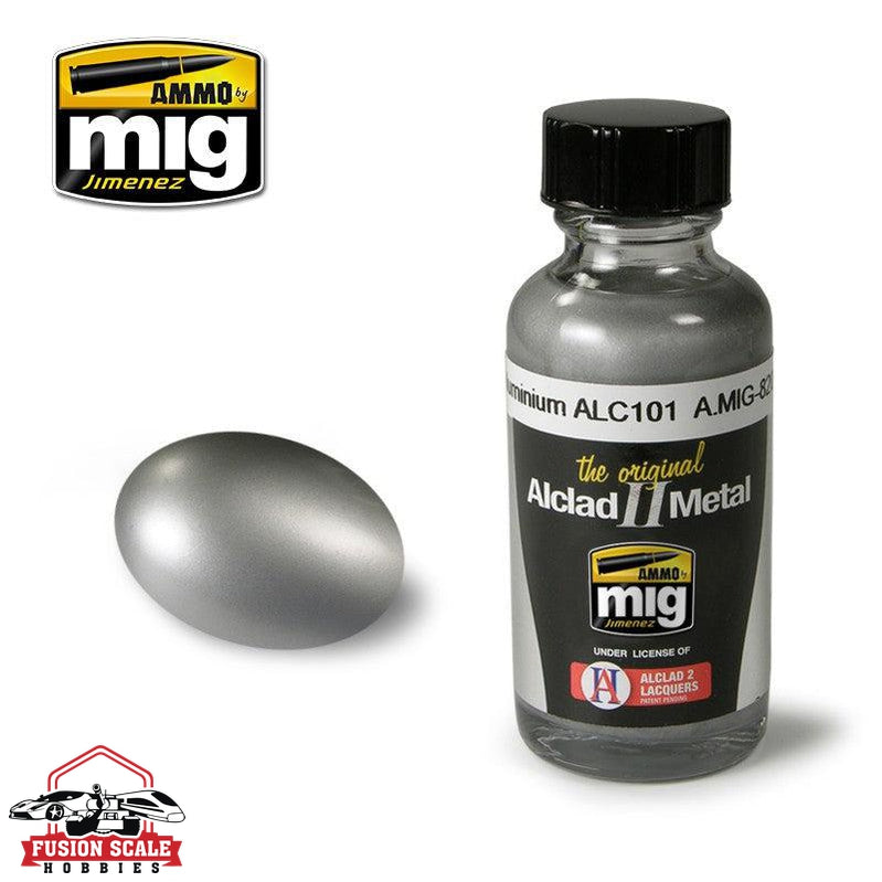 Ammo Mig Alclad II Aluminium Alc101 - Fusion Scale Hobbies