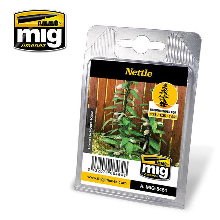 Ammo Mig Laser Cut Plants Nettle - Fusion Scale Hobbies