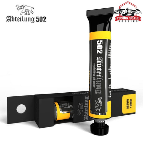 Abteilung 502 Oil Paint Luftwaffe Yellow 20ml Tube - Fusion Scale Hobbies