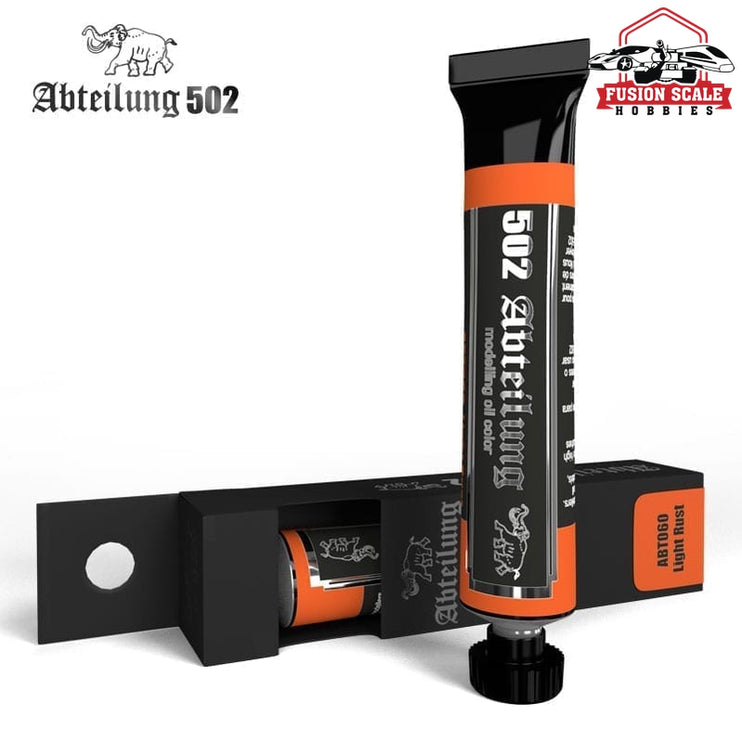 Abteilung 502 Oil Paint Light Rust 20ml Tube - Fusion Scale Hobbies