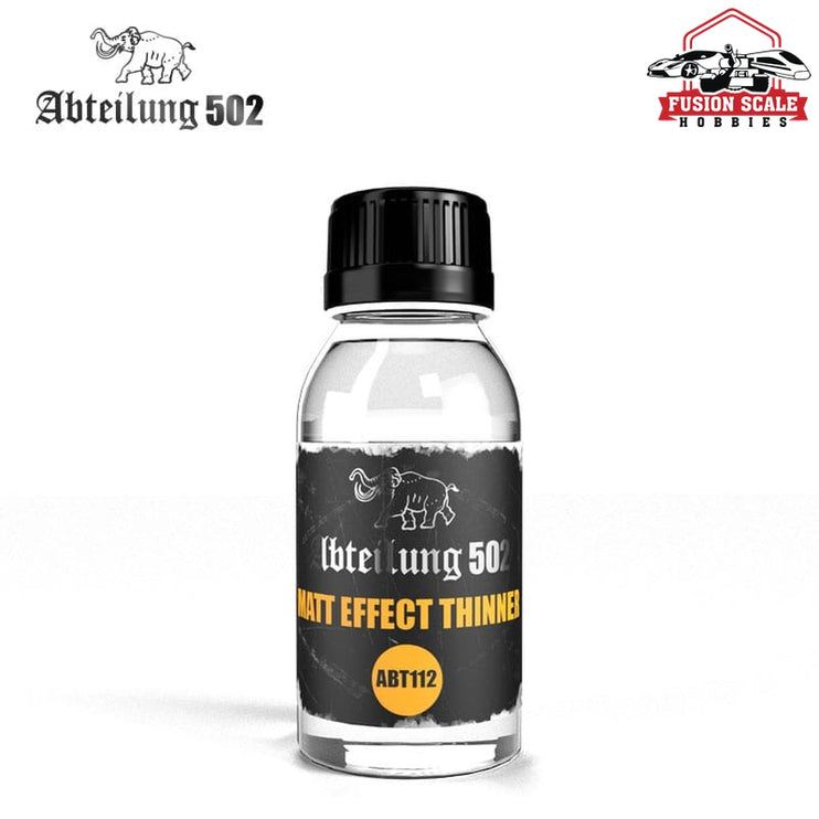 Abteilung 502 Matt Effect Thinner 100ml ABT112 - Fusion Scale Hobbies