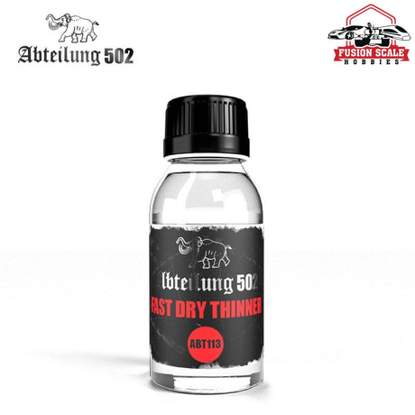 Abteilung 502 Fast Dry Thinner 100ml ABT113 - Fusion Scale Hobbies