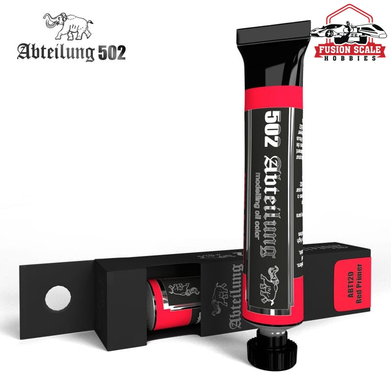 Abteilung 502 Oil Paint Red Primer 20ml Tube - Fusion Scale Hobbies