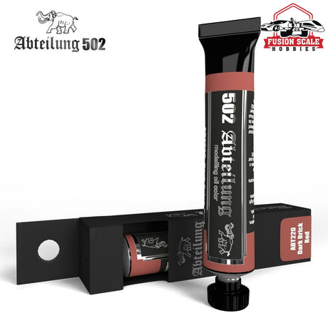 Abteilung 502 Oil Paint Dark Brick Red 20ml Tube - Fusion Scale Hobbies