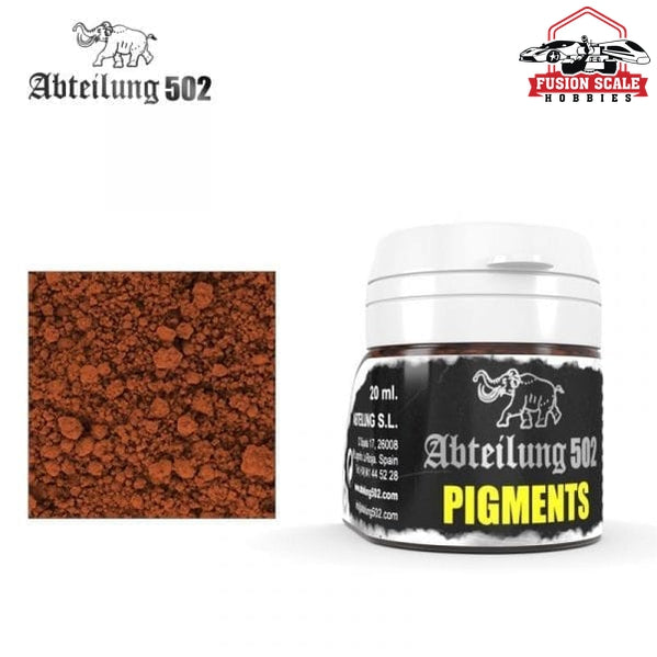 Abteilung 502 Weathering Pigment Standard Rust 20ml Bottle - Fusion Scale Hobbies