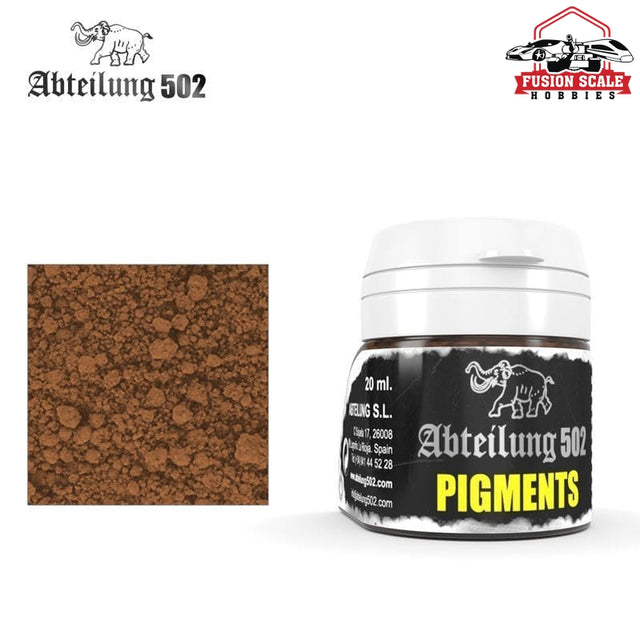 Abteilung 502 Weathering Pigment Clay Soil 20ml Bottle - Fusion Scale Hobbies