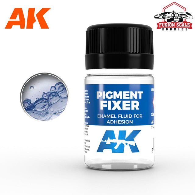 AK Interactive Pigment Fixer Enamel  AKI048 - Fusion Scale Hobbies