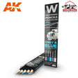 AK Interactive Grey & Blue Weathering Pencil Set 5 Pencils AKI10043 - Fusion Scale Hobbies