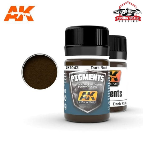 AK Interactive Dark Rust Pigment AKI2042 - Fusion Scale Hobbies
