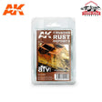 AK Interactive Crusted Rust Deposits Weathering Set - Fusion Scale Hobbies