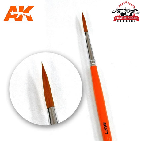 AK Interactive Fine Long Weathering Paint Brush AKI577 - Fusion Scale Hobbies