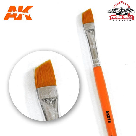 AK Interactive Diagonal Weathering Paint Brush AKI578 - Fusion Scale Hobbies