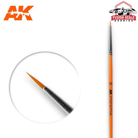 AK Interactive Size 5/0 Round Paint Brush AKI600 - Fusion Scale Hobbies