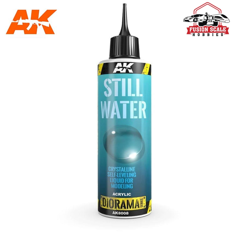 AK Interactive Still Water Effect Liquid Crystalline 250ml - Fusion Scale Hobbies