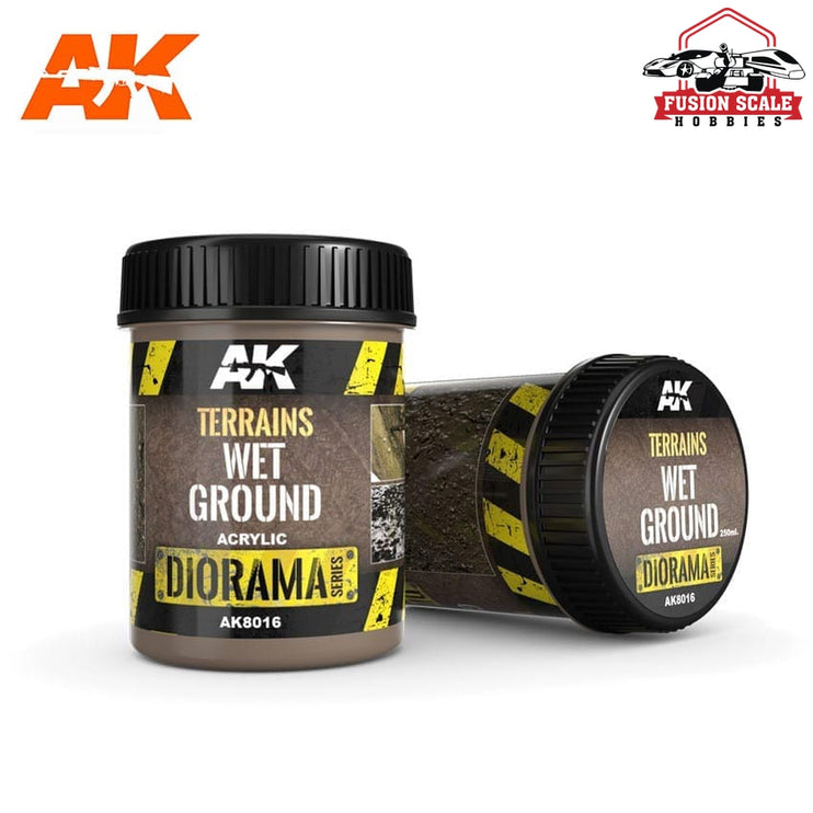 AK Interactive Terrains Wet Ground Texture 250ml