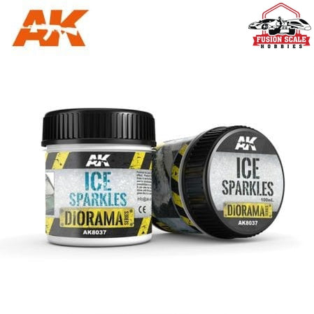 AK Interactive Ice Sparkles 100ml - Fusion Scale Hobbies